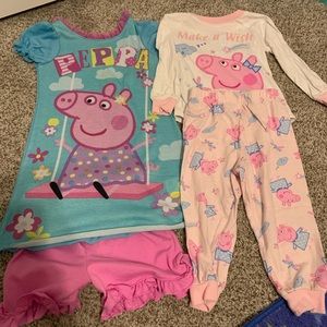 Peppa Pig Pajama Bundle 2T